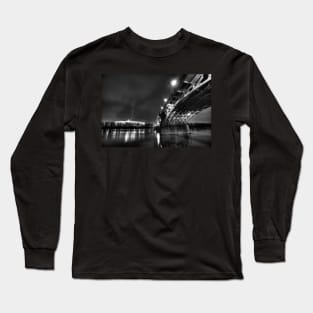 National Stadion, Poniatowski Bridge, Warsaw, Poland Long Sleeve T-Shirt